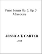 Piano Sonata No. 3, Op. 5 piano sheet music cover